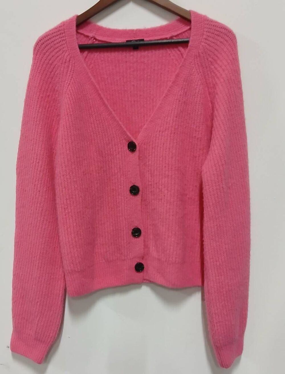 Rails xl slouchy pink sweater super soft wool blend baloon sleeve oversized